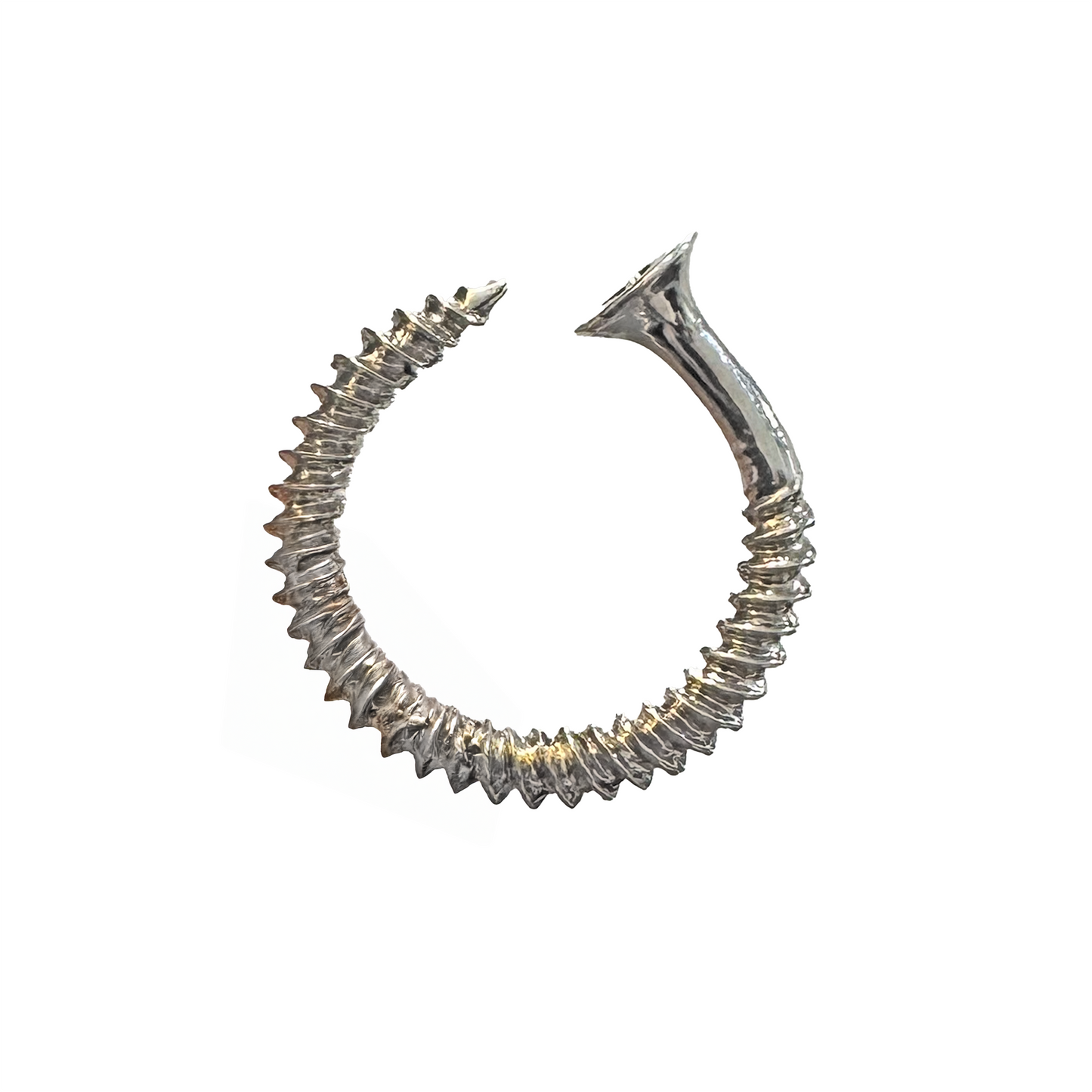 SCREW RINGS (STERLING SILVER)